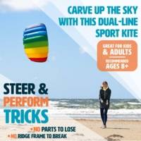 Cerf-volant SYMPHONY BEACH III 1.3 (complet) - HQ POWERKITES