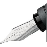 Stylo plume Essentio Aluminium Noir Plume Fine - FABER-CASTELL