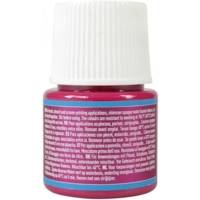 Flacon 45 ml Peinture SETACOLOR opaque pour textiles Rouge Orient Moiré - PÉBÉO