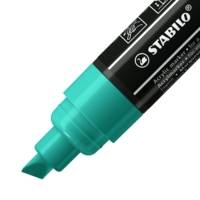 Marqueur pointe large FREE acrylic T800C vert turquoise - STABILO