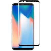 Protecteur d'Écran en Verre pour Galaxy S9 Plus Incurvé 3D Transparent / Noir - NEDIS