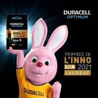 Pack 12 Piles Alcalines Optimum MN2400 AAA LR03 100% ExtraLife - DURACELL