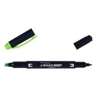 Surligneur Double Pointe MONO edge vert - TOMBOW