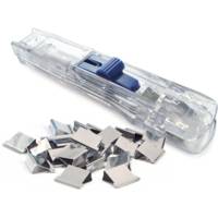 Distributeur Supaclip® 60 Transparent + 8 Pinces en Acier Inoxydable - RAPESCO