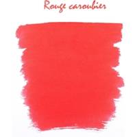 Boîte de 6 cartouches d'encre standard Rouge caroubier - HERBIN
