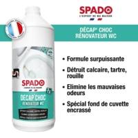 Flacon 1 l Décap' Choc Rénovateur WC - SPADO