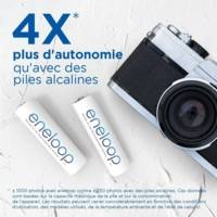 Eneloop Pack 4 Piles Rechargeables Micro AAA 800mAh - PANASONIC