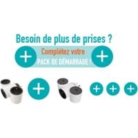 Multiprise Modulowatt Starter Pack - Rallonge 1,2 avec Interrupteur + Triplite - WATT & CO