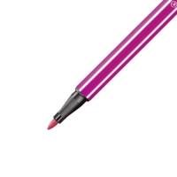 Feutre de Dessin PEN 68 Pointe Moyenne 1 mm Rose foncé - STABILO
