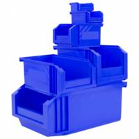 Bac à bec EUROPEAN fimé 1L bleu + barre murale plastique - Gedimat - NOVAP