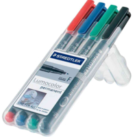 Étui de 4 marqueurs permanents Lumocolor 317M - STAEDTLER