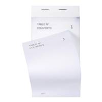 Bloc Maître d'Hôtel 50 feuillets autocopiants numérotés en dupli Format 8x15 cm - EXACOMPTA