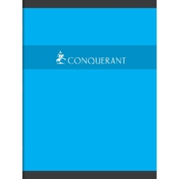 Cahier Piqué 24 x 32 cm 96 Pages 70g petits carreaux Coloris Aléatoire - Conquérant