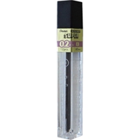 Etui de 12 mines pour Porte-mines HI-POLYMER SUPER 0,2 mm B - Pentel