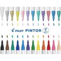 Marqueur à Pigment PINTOR Pointe Fine Argent - PILOT
