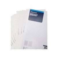 Recharge format A5 feuilles de notes lignées Blanc - FILOFAX