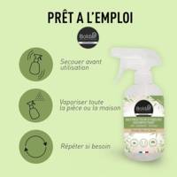 Spray 500 ml Destructeur d'odeurs Désinfectant Bambou Jasmin - BOLDAIR