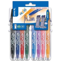 Stylo roller FRIXION BALL 07 Set2Go, étui de 8 - PILOT