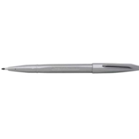 Feutre stylo Sign Pen S 520, gris argenté - Pentel