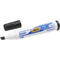 Pack 4 Feutres tableau blanc effaçable 1751 ECOLUTIONS Pointe Biseau Large N/B/R/V - BIC