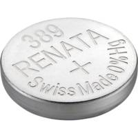 Pile bouton Silver Oxyde 389 / SR1130W 0% mercure - RENATA