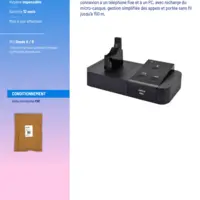 Base DECT Jabra PRO 9450 reconditionnée