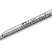 Recharge stylo bille Pte moyenne grande contenance Bleu - Faber-Castell