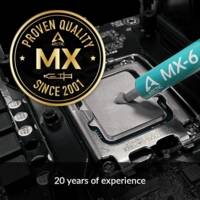 Pâte Thermique MX-6 Très Haute Conductivité 8 g - Gris - ARCTIC