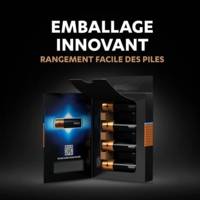 Pack 4 Piles Alcalines Optimum MN1500 AA LR6 200% ExtraLife - DURACELL