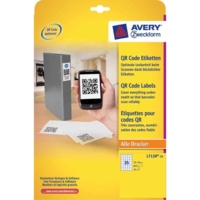 Boite 875 Etiquettes code QR 30 x 35 mm carrées - AVERY Zweckform