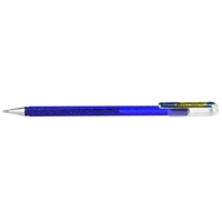 Stylo roller gel Hybrid Dual Metallic Glitter pointe moyenne bleu - Pentel