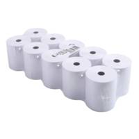 Lot de 10 Bobines pour caisse enregistreuse papier blanc 60g 76x70x12mm 44 m - EXACOMPTA