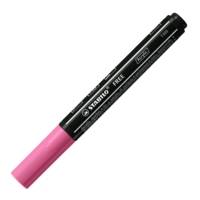 Marqueur pointe moyenne FREE acrylic T300 rose - STABILO