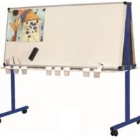 Pupitre maternelle mobile surfaces émaillées – Ulmann