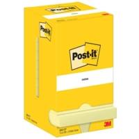 Bloc-note adhésif, 76 x 76 mm, jaune - Post-it