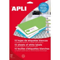 Boîte de 240 étiquettes d'adresse 70x37mm blanche - Apli-Agipa