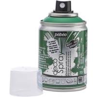 Aérosol 100 ml Peinture opaque permanente faible odeur VERT NOEL - PÉBÉO