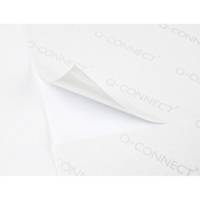 Boîte de 2400 Étiquette adhésive 70x35mm Jet d'encre Laser Copieur Blanc - Q-CONNECT
