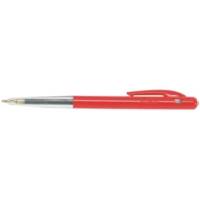 Stylo à Bille Rétractable M10 Clic Pointe Moyenne Rouge - Bic