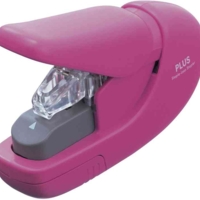 Agrafeuse sans agrafes SL-106AB 5 feuilles Rose - PLUS Japan