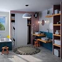 Carrelage pour mur intérieur SLASH Rouge 7,5x30cm - Gedimat - IMOLA