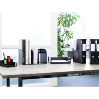 Pot à crayon OPTIMO eco 6 Compartiments Anthracite - DURABLE