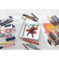Etui de 4 Feutres PITT artist pen, kit Comic - FABER-CASTELL