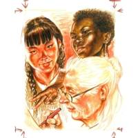 Feutres Pitt Artist Pen, boîte de 6, couleurs de portrait - FABER-CASTELL