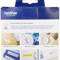 DK-11204 Rouleau 4000 Etiquettes Multi-usage 54 x 17mm Blanches - BROTHER