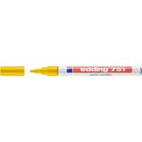 Marqueur Peinture 751 Jaune Pointe Ronde 1-2 mm - EDDING