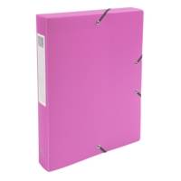 Boite de Classement Exabox Dos 40mm PP 7/10e OPAK - A4 - Couleurs assorties - EXACOMPTA