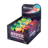 Balle rebondissante Gradient MOON BALL 63mm Couleurs aléatoires - WABOBA