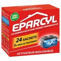 Activateur Biologique Entretien pour Fosses Septiques - 24 Sachets (5 mois de traitement) - EPARCYL