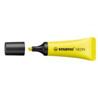 Surligneur NEON Tendance Pointe Biseautée 2- 5 mm jaune - STABILO